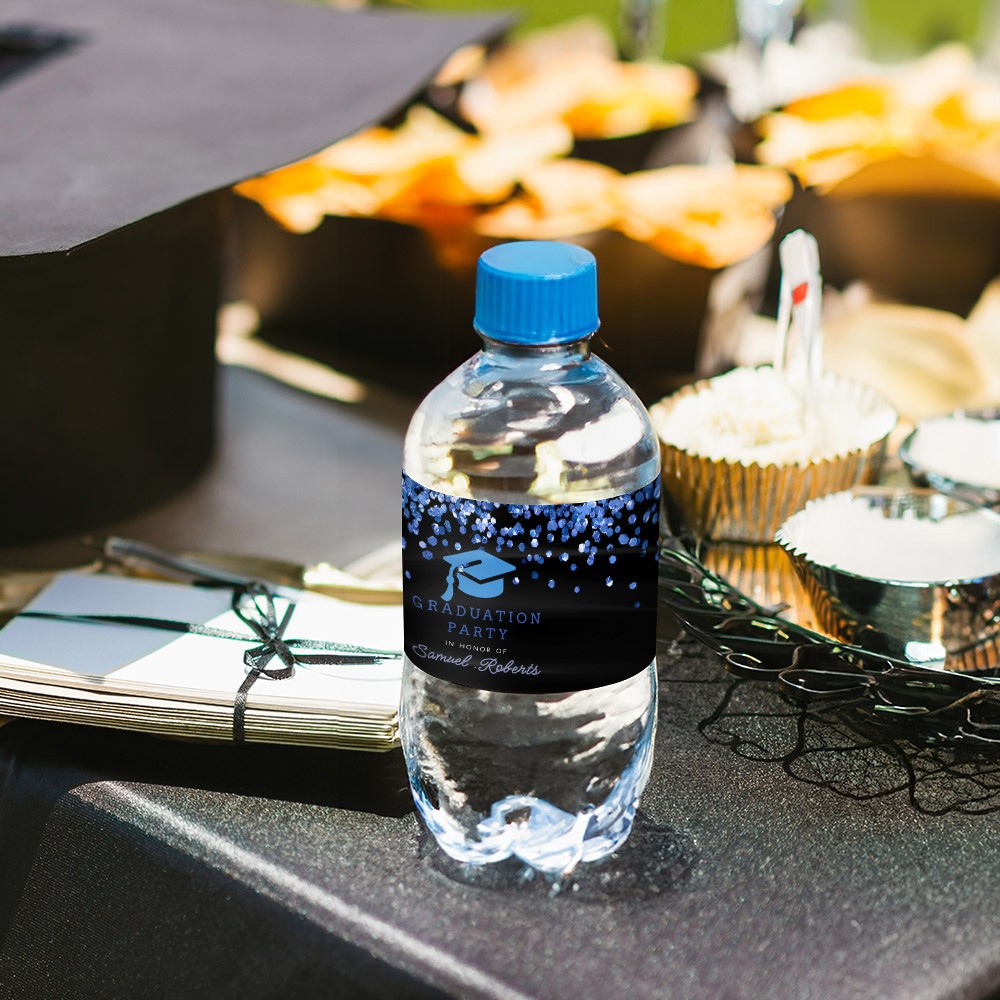 Graduation Water Bottle Label