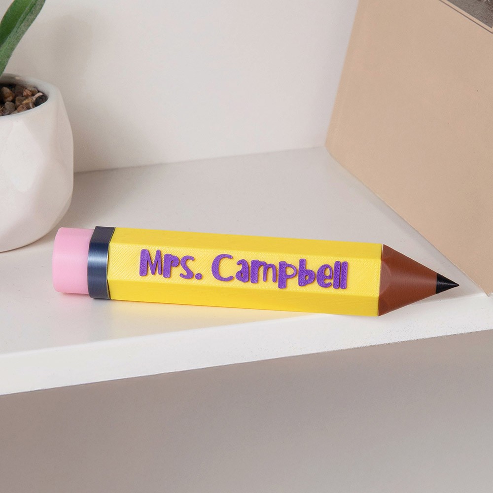pencil name sign
