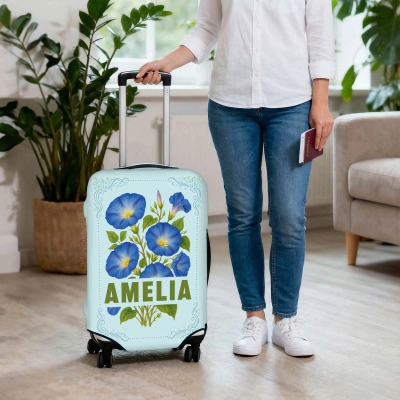 custom luggage wrap