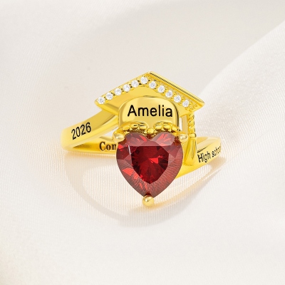 High School University Class Ring