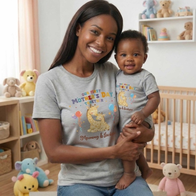 T-shirt « Première maman »