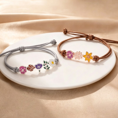 flower girl bracelet