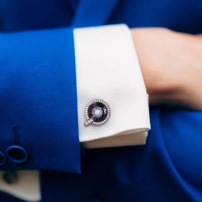 Personalized Vinyl Record Cufflinks Retro Style Gift for Men
