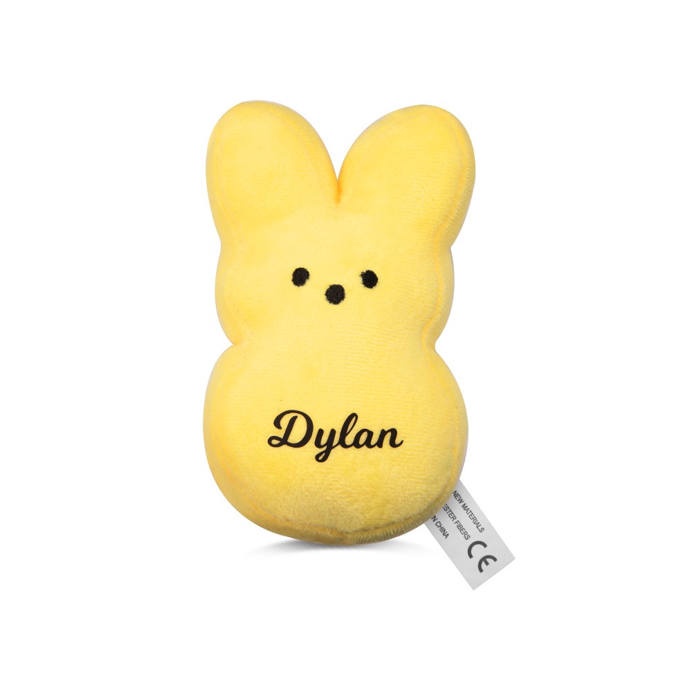 Personalized Name Easter Bunny Plush Doll