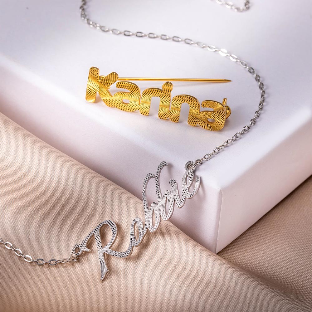 Embossed jewelry