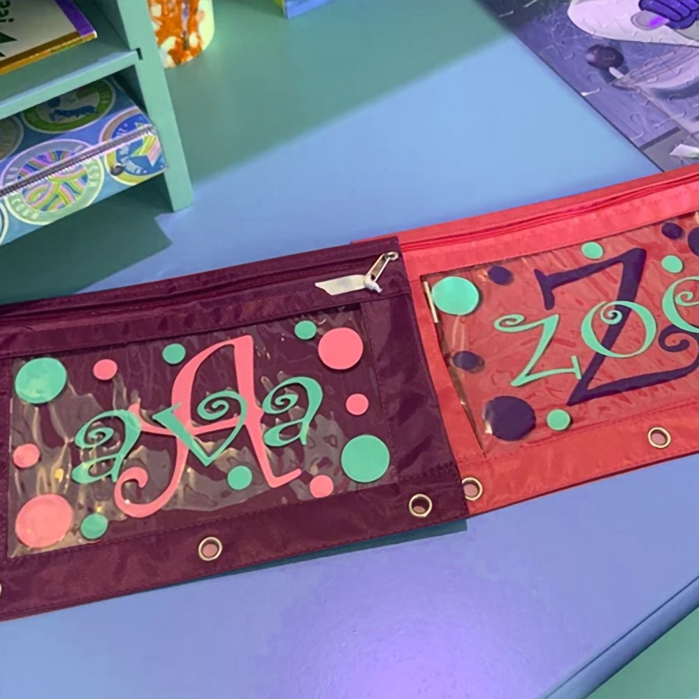 trousse à crayons pour classeur à 3 anneaux