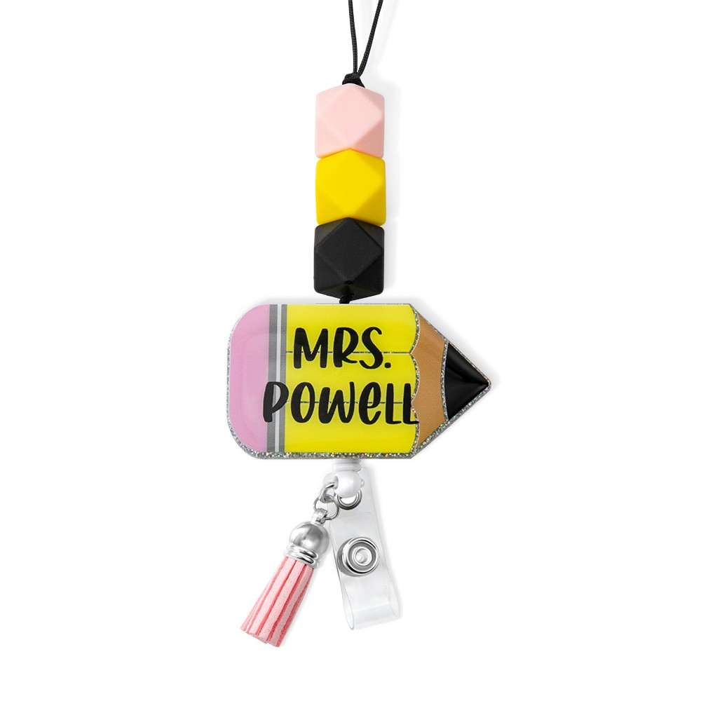 Teacher beaded Lanyard
