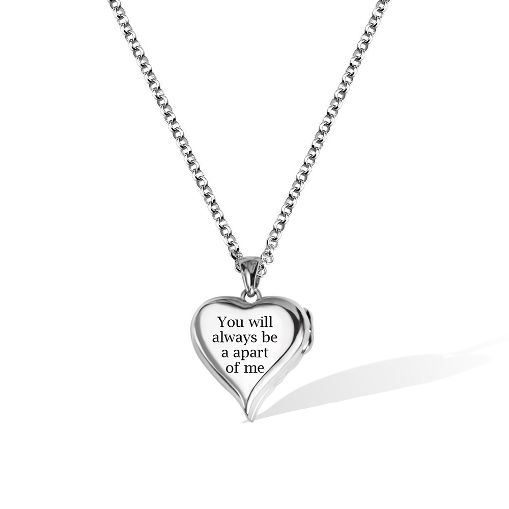 wings locket necklace