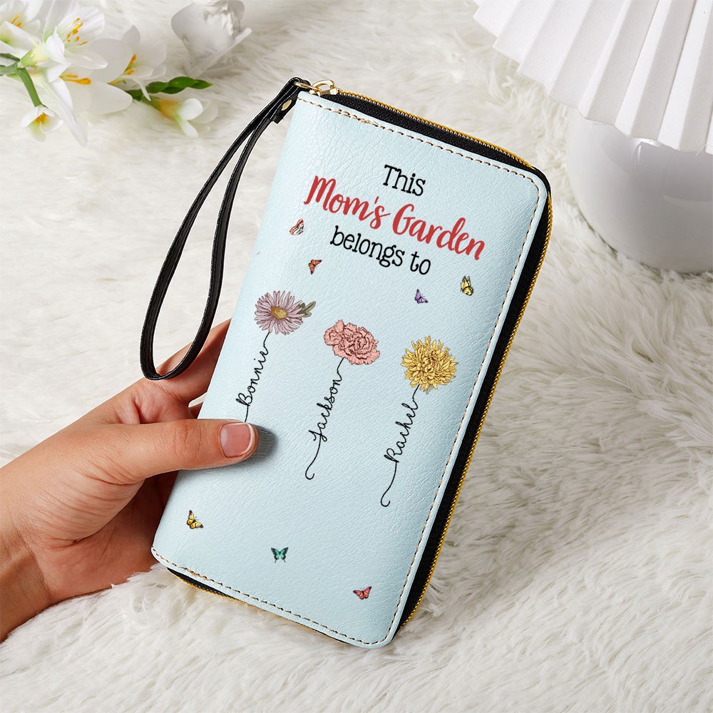 leather purse
