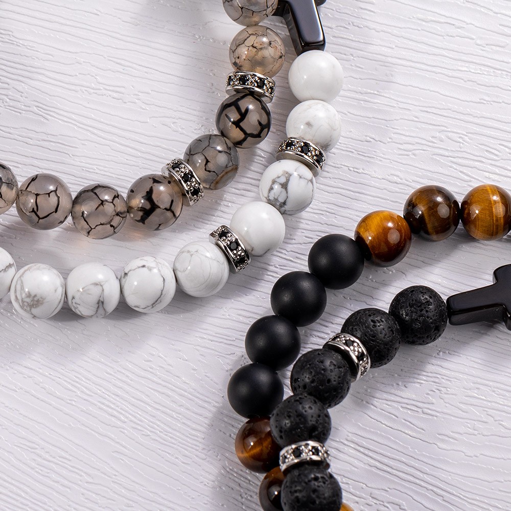 Onyx Tigers Eye Beaded