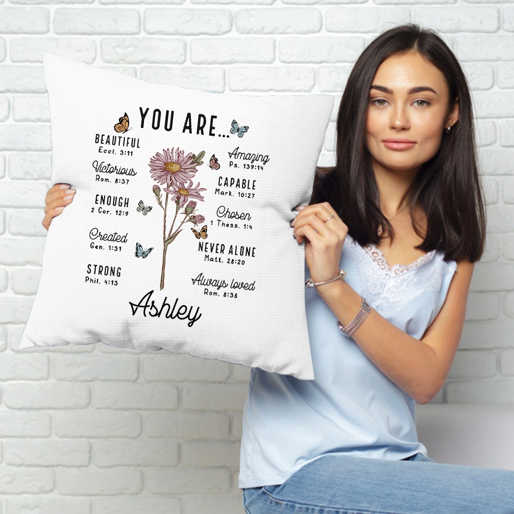 pillow case with name