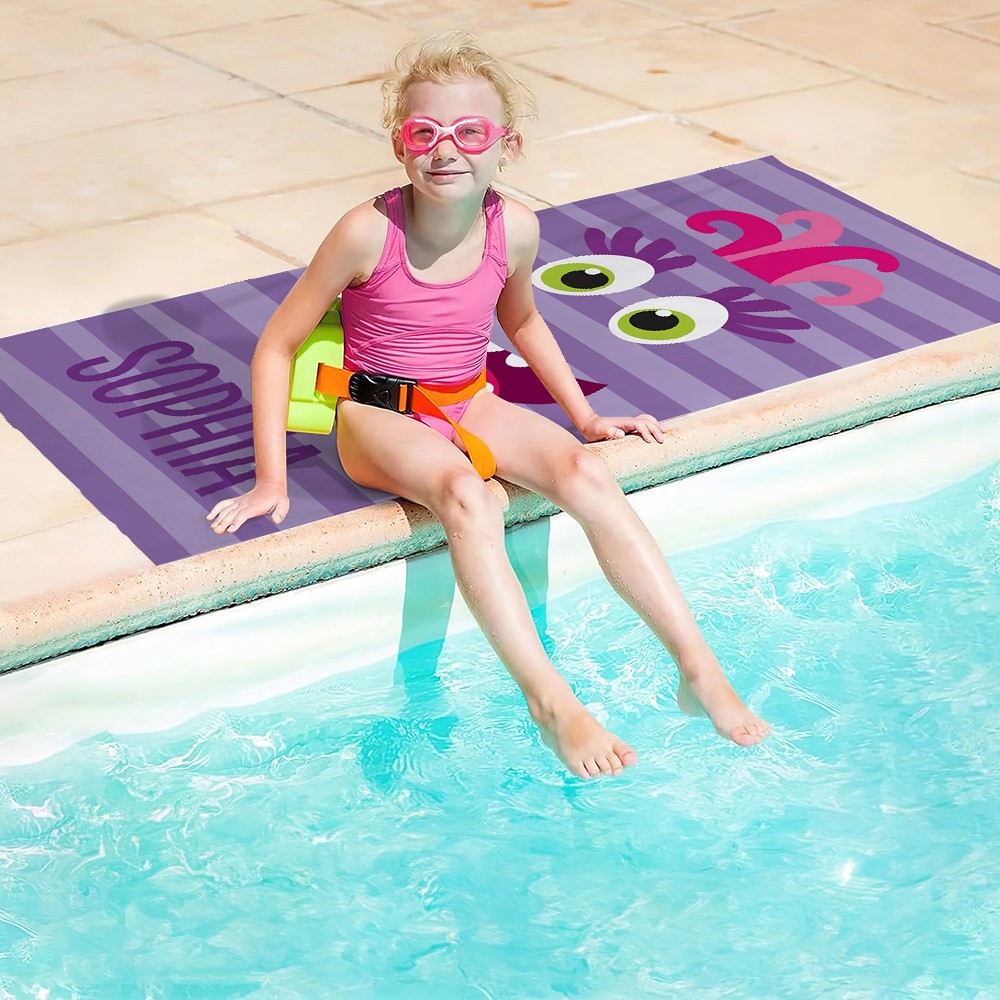 monster beach towel