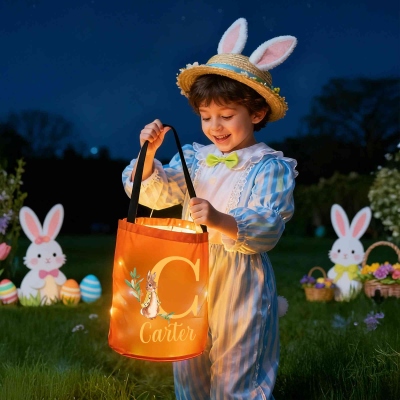Happy Easter Egg Hunt Basket
