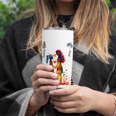 Funny golf tumbler with photos