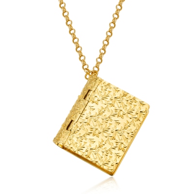 Personalisierte Medaillon-Halskette mit Fotoalbum, gravierte Medaillon-Halskette mit Blumenmuster, Erinnerungsschmuck, Hochzeits-/Jubiläumsgeschenk für Sie/Frauen/Mädchen