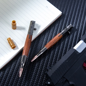 Engraved Rifle Bolt Action Bullet Pen