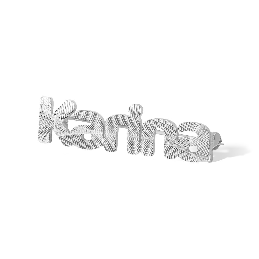 Embossed Brooch 