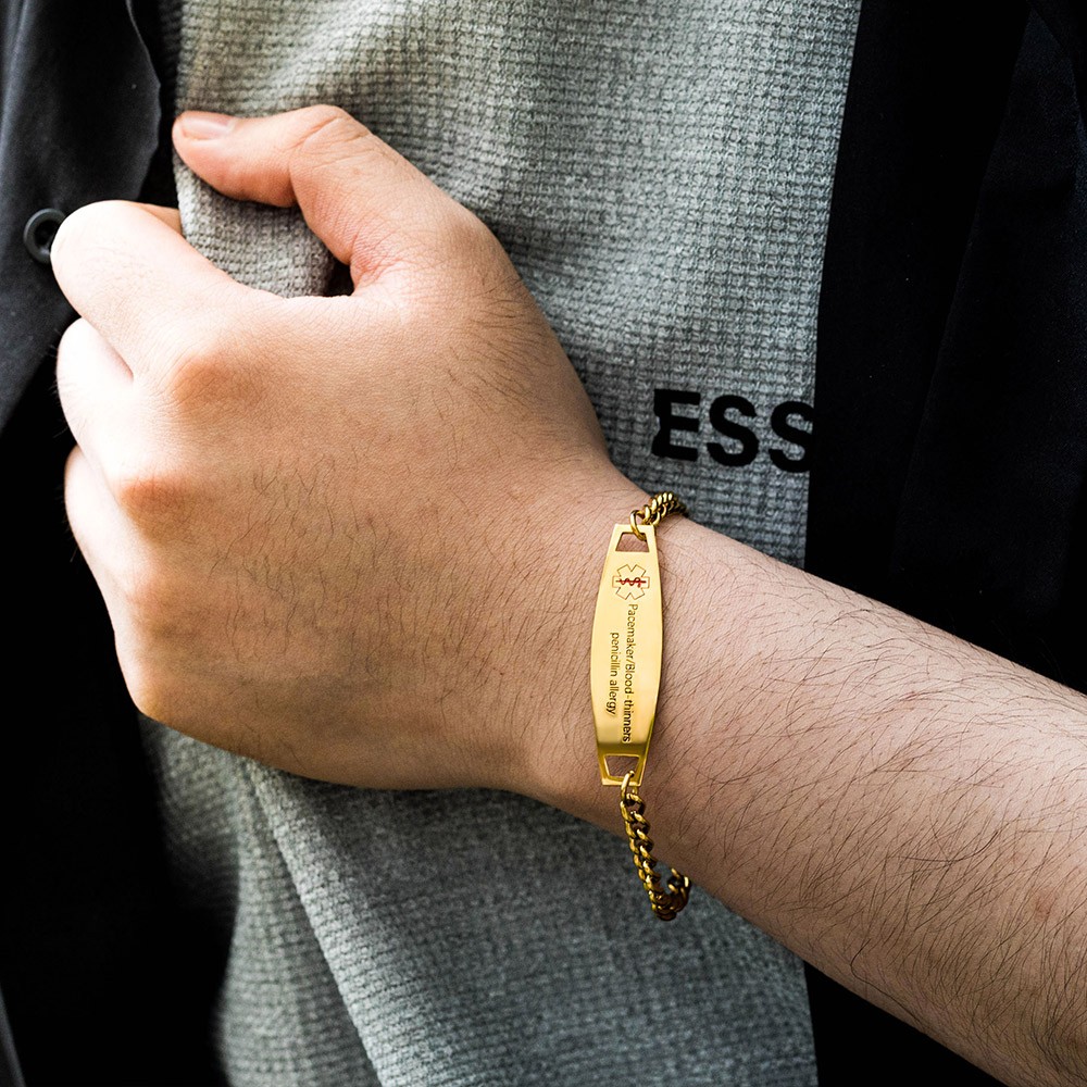 Medical Alert ID Bracelet