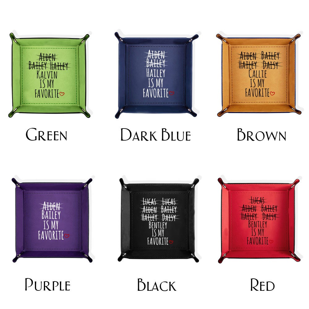 personalized tray