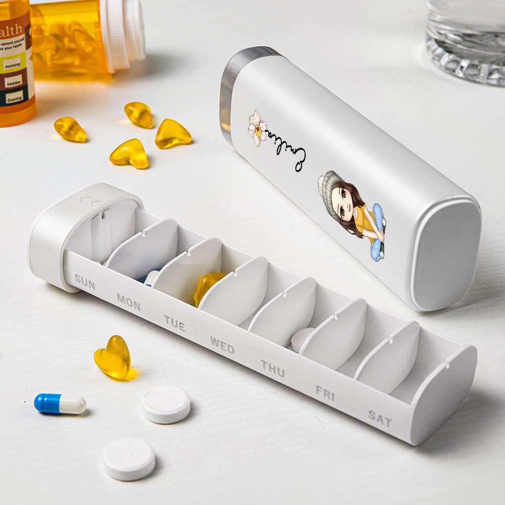 7 day pill box