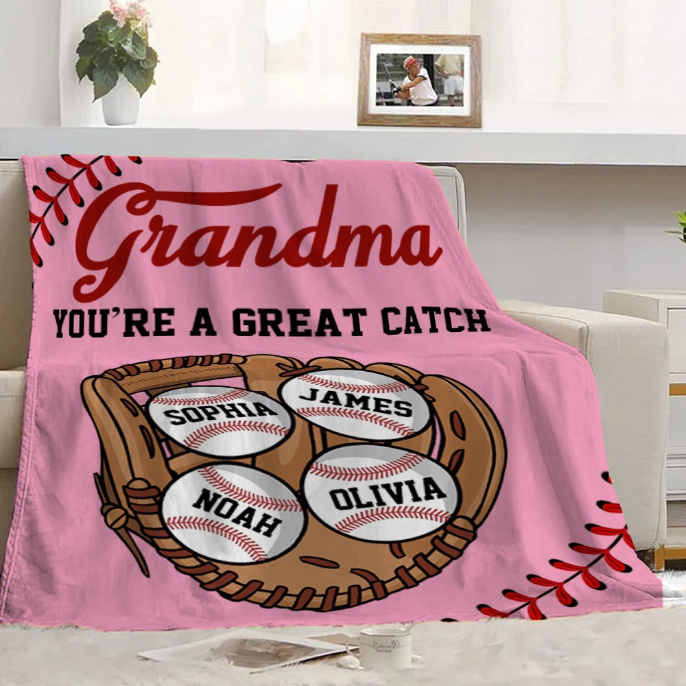 Baseball design blanket