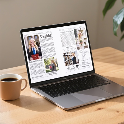 tidningsbakgrund