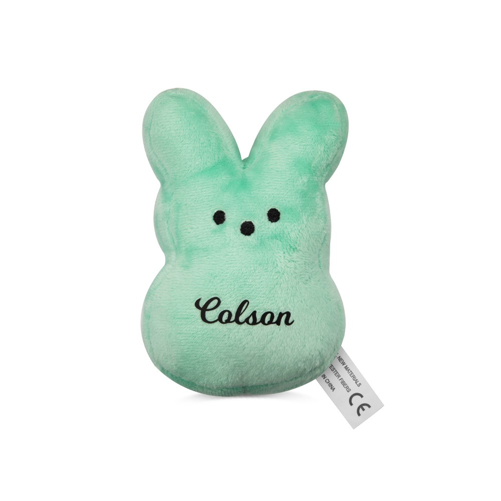 Personalized Easter Peeps Bunny Doll