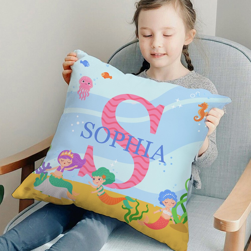 Mermaid/Unicorn/Owls/Giraffe/Sport Ball Pillowcase