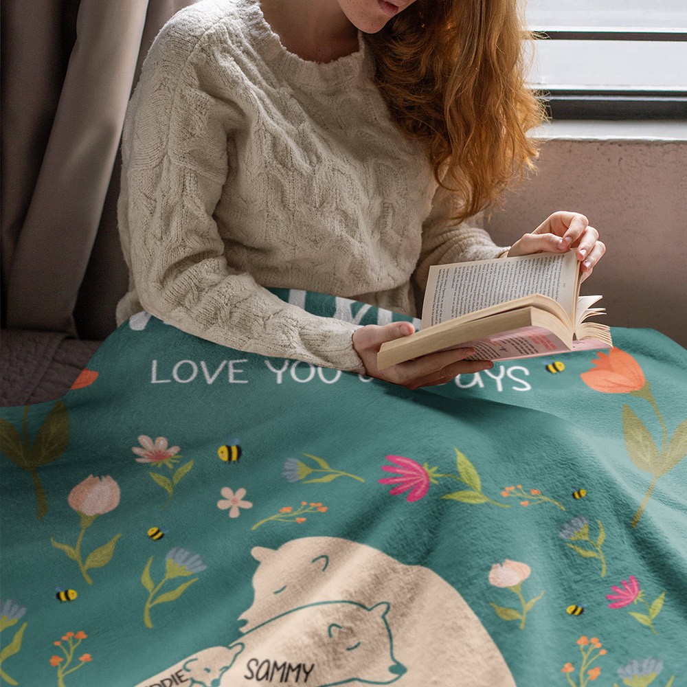 mama bear blanket