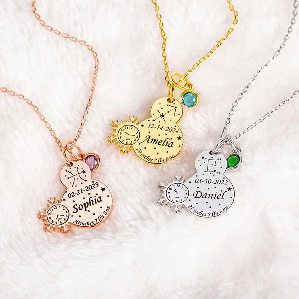 newborn birth announcement