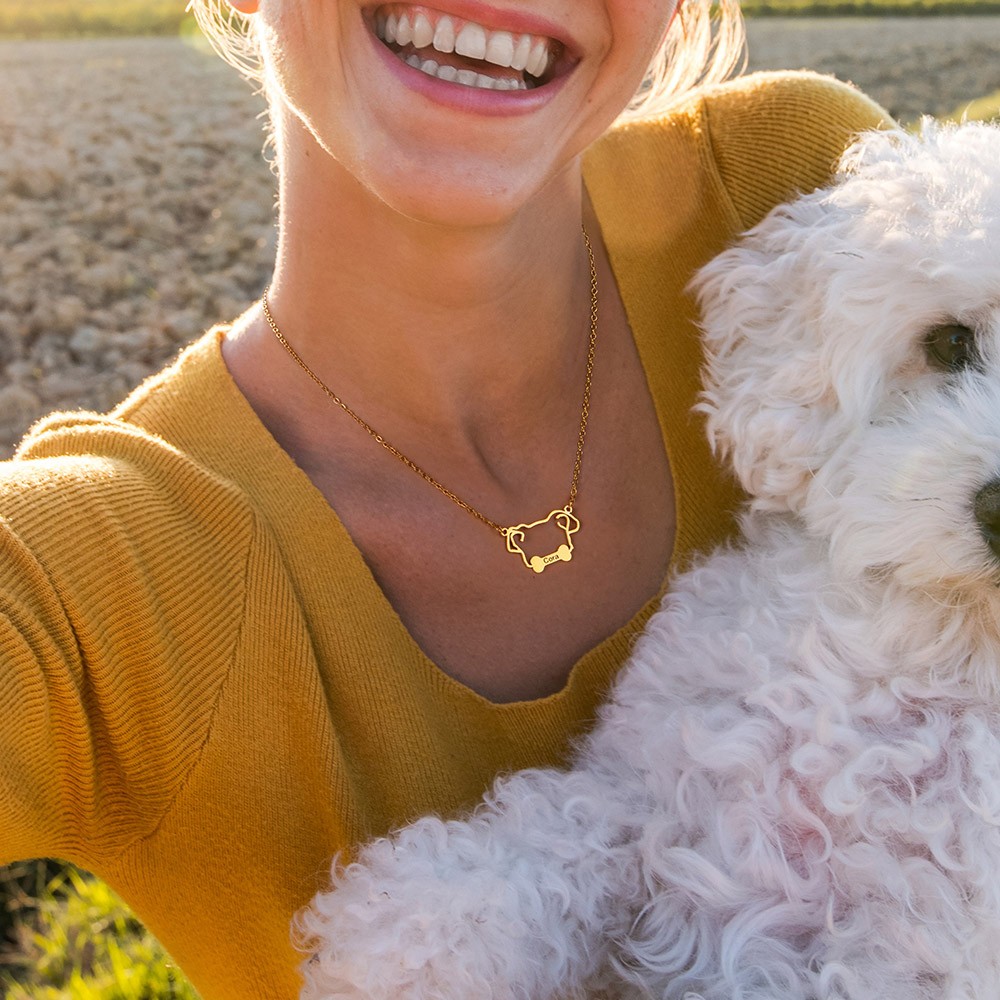 Pet lover necklace