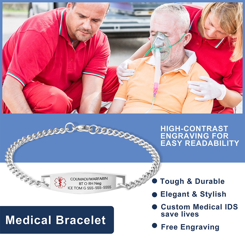 custom ID Bracelet