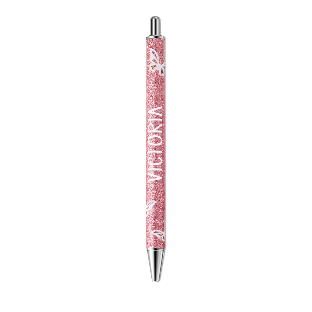 Glitter Butterfly Gel Pen