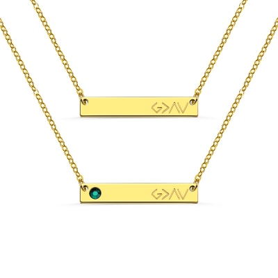 birthstone necklace