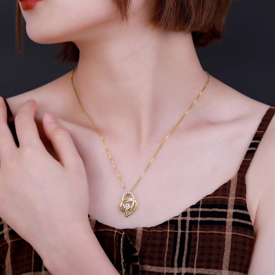 love heart neckalce