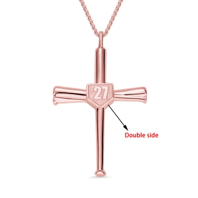 baseball line necklace	