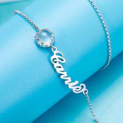 Moonstone necklace