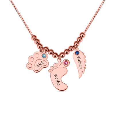 baby feet jewelry