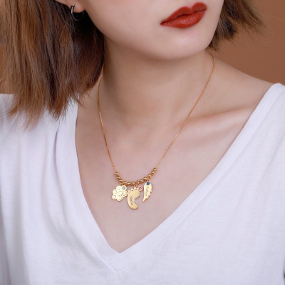 birthstone necklace