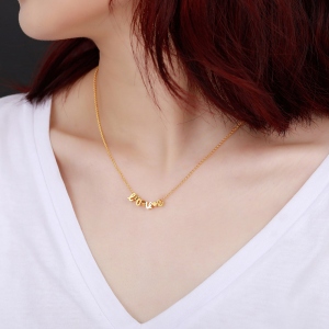 Personalized Letter Charm Necklace
