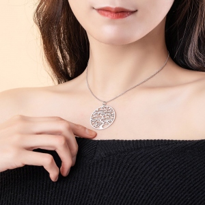 Personalized Family Tree Name Necklace