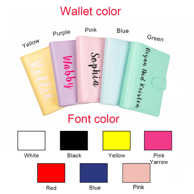Personalized Cash Envelope System Budget Binder