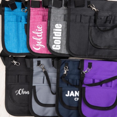 Custom Nurse Fanny Pack, Nurse Organizer Bag with Tape Holder, Medical Waist Belt for Medical Supplies, Gift for Medical Professionals/Graduates