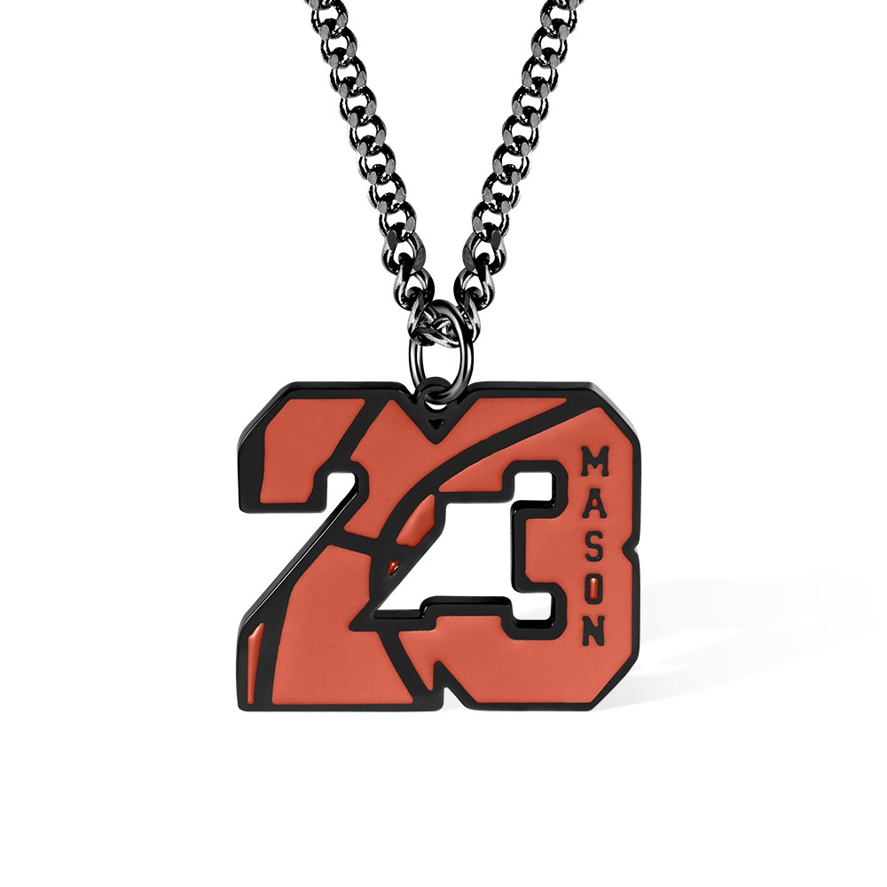 number necklace