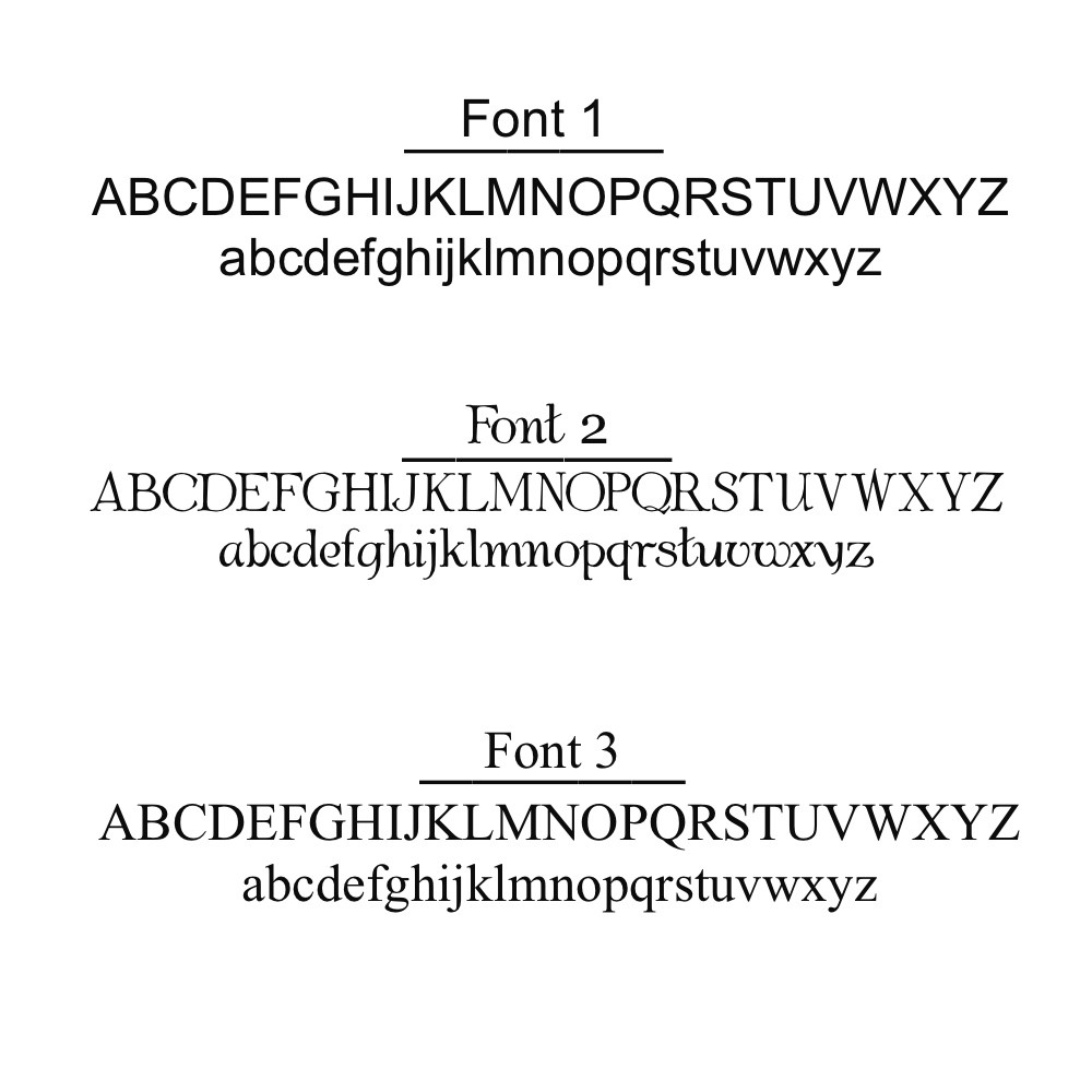 font