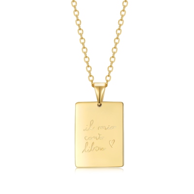 Custom Handwriting Necklace, Actual (Your Own) Handwriting Necklace, Personalized Signature Jewelry, Perfect Gift, Dainty Necklaces for Women