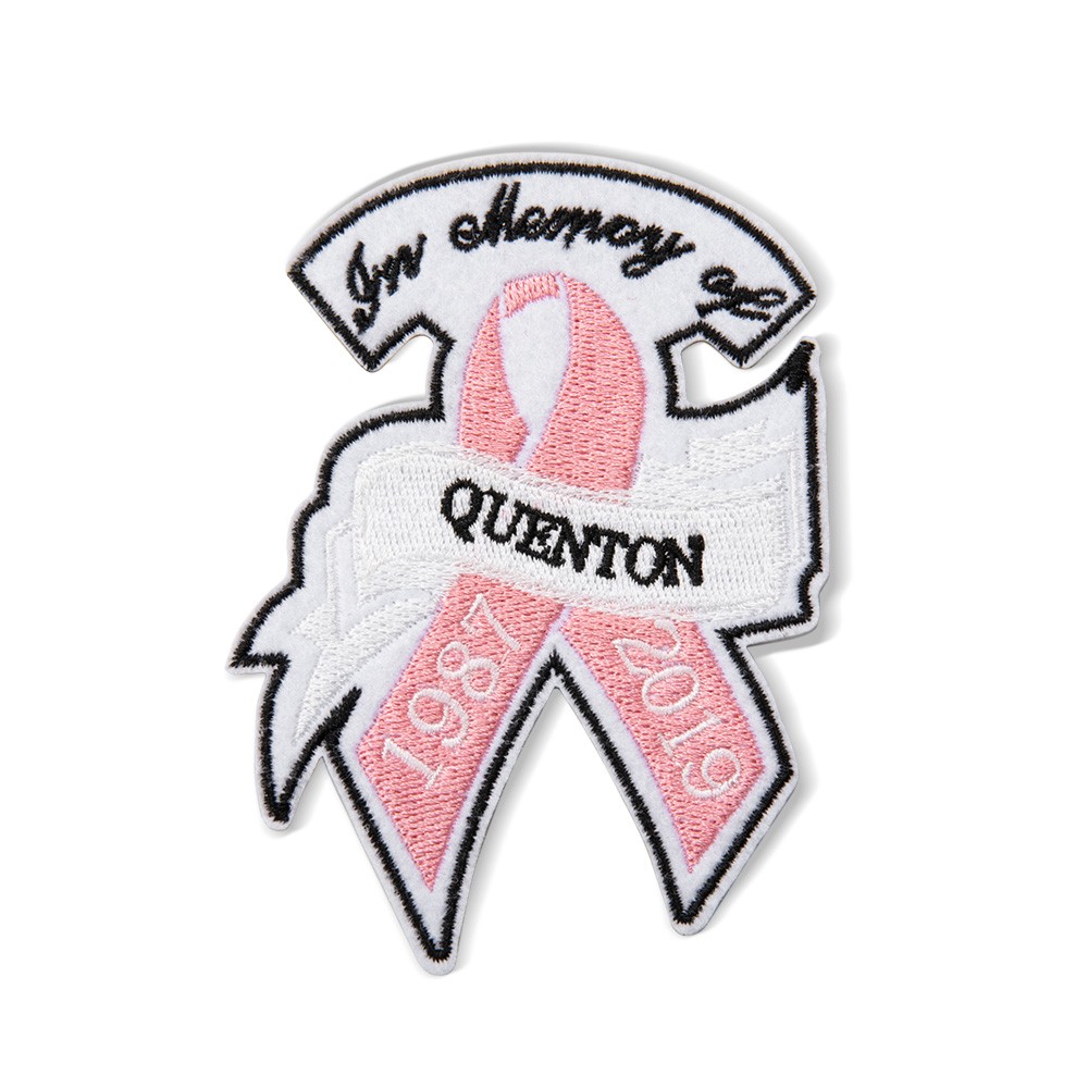 Personalized Embroidered Patch, Custom Memorial Ribbon, In Memory Biker Patch, Patch for Denim, Leather Jackets and Vests, Gift for Family/Friends