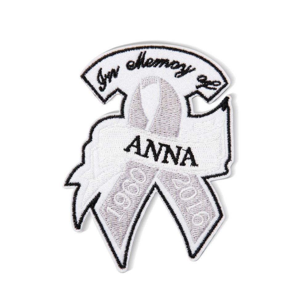 Personalized Embroidered Patch, Custom Memorial Ribbon, In Memory Biker Patch, Patch for Denim, Leather Jackets and Vests, Gift for Family/Friends