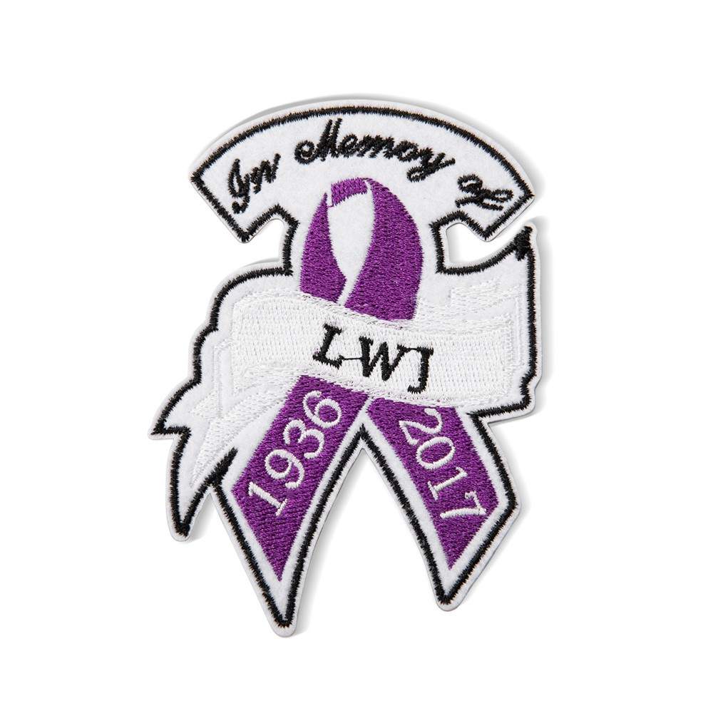 Personalized Embroidered Patch, Custom Memorial Ribbon, In Memory Biker Patch, Patch for Denim, Leather Jackets and Vests, Gift for Family/Friends