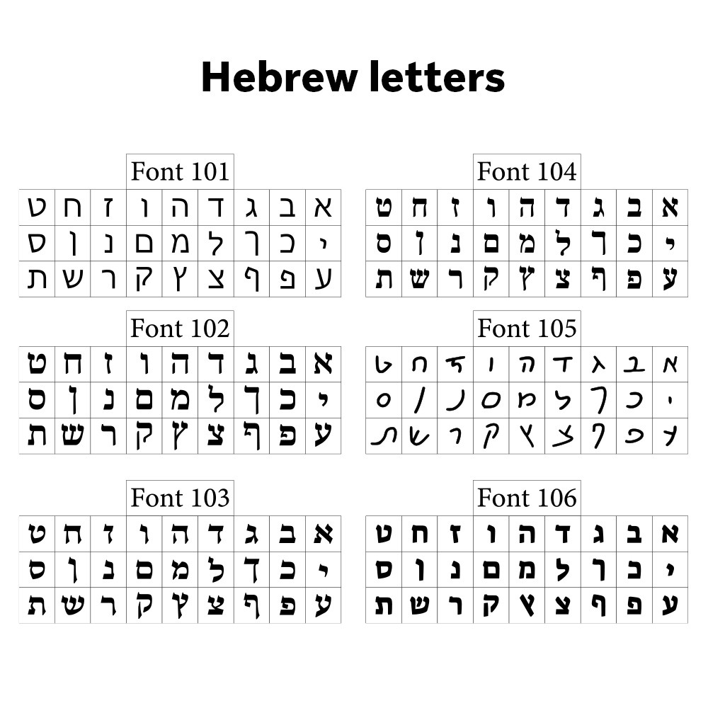 fonts